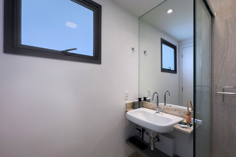 Studio Completo e Elegante no Brooklin