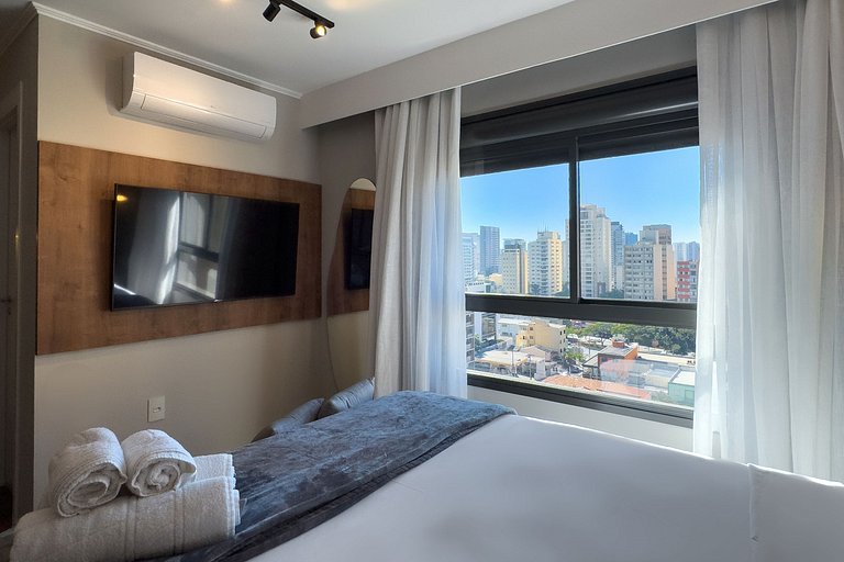Studio sofisticado próximo ao Allianz Parque