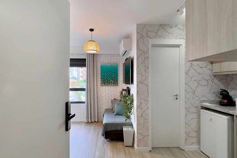 Studio Moderno e Sofisticado em Perdizes