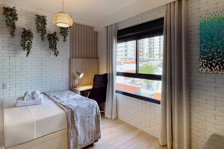 Studio Moderno e Sofisticado em Perdizes