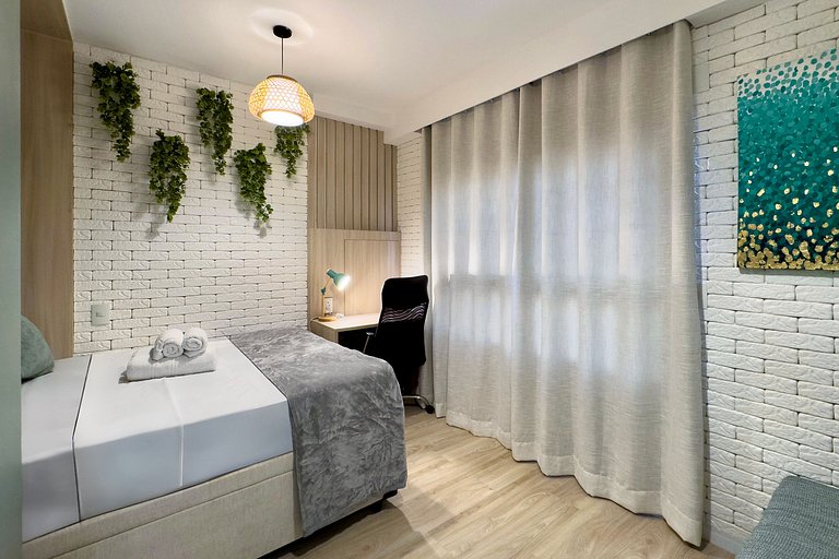 Studio Moderno e Sofisticado em Perdizes