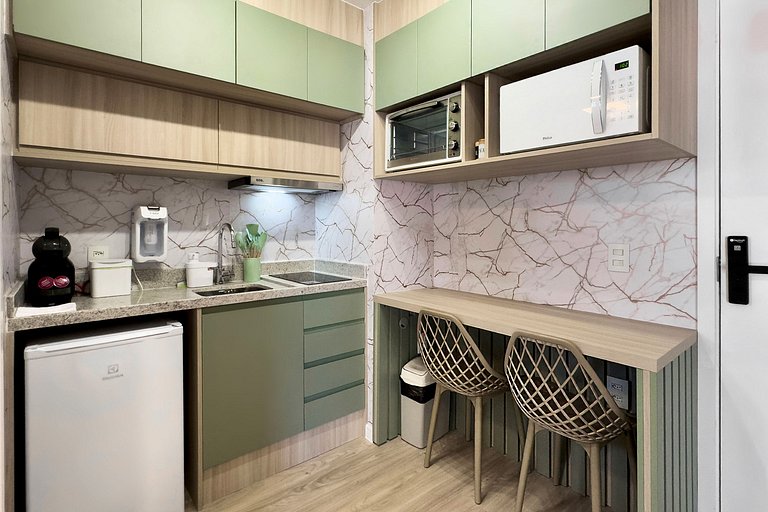 Studio Moderno e Sofisticado em Perdizes