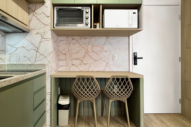 Studio Moderno e Sofisticado em Perdizes