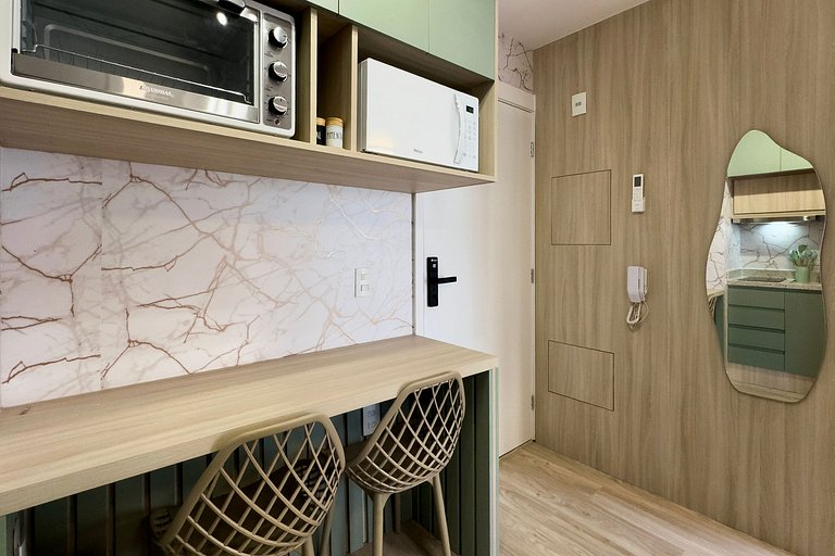 Studio Moderno e Sofisticado em Perdizes