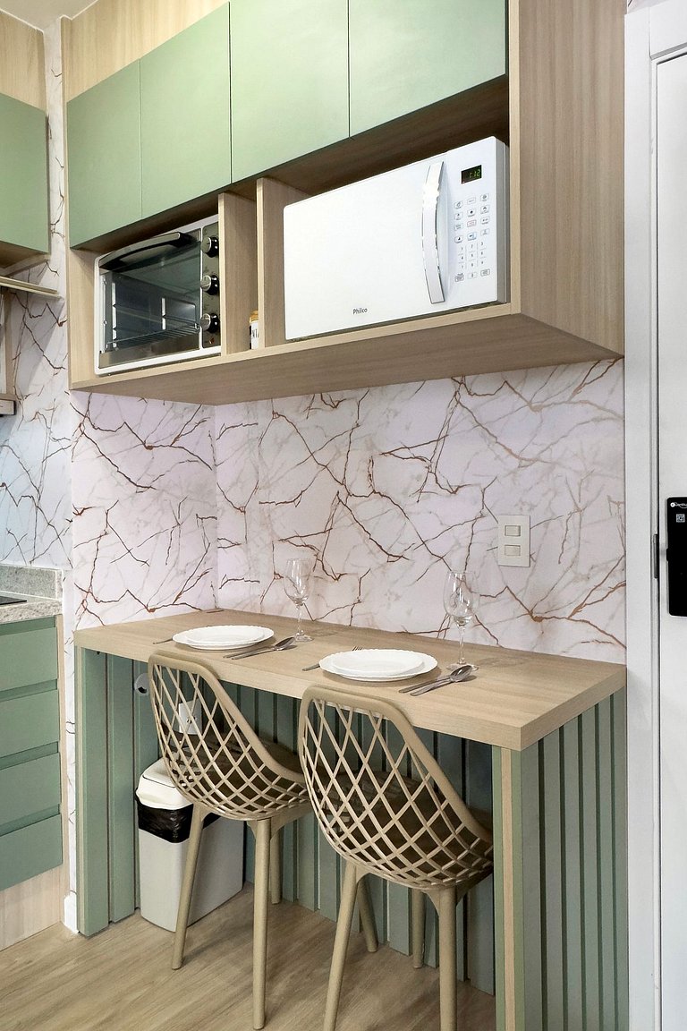 Studio Moderno e Sofisticado em Perdizes