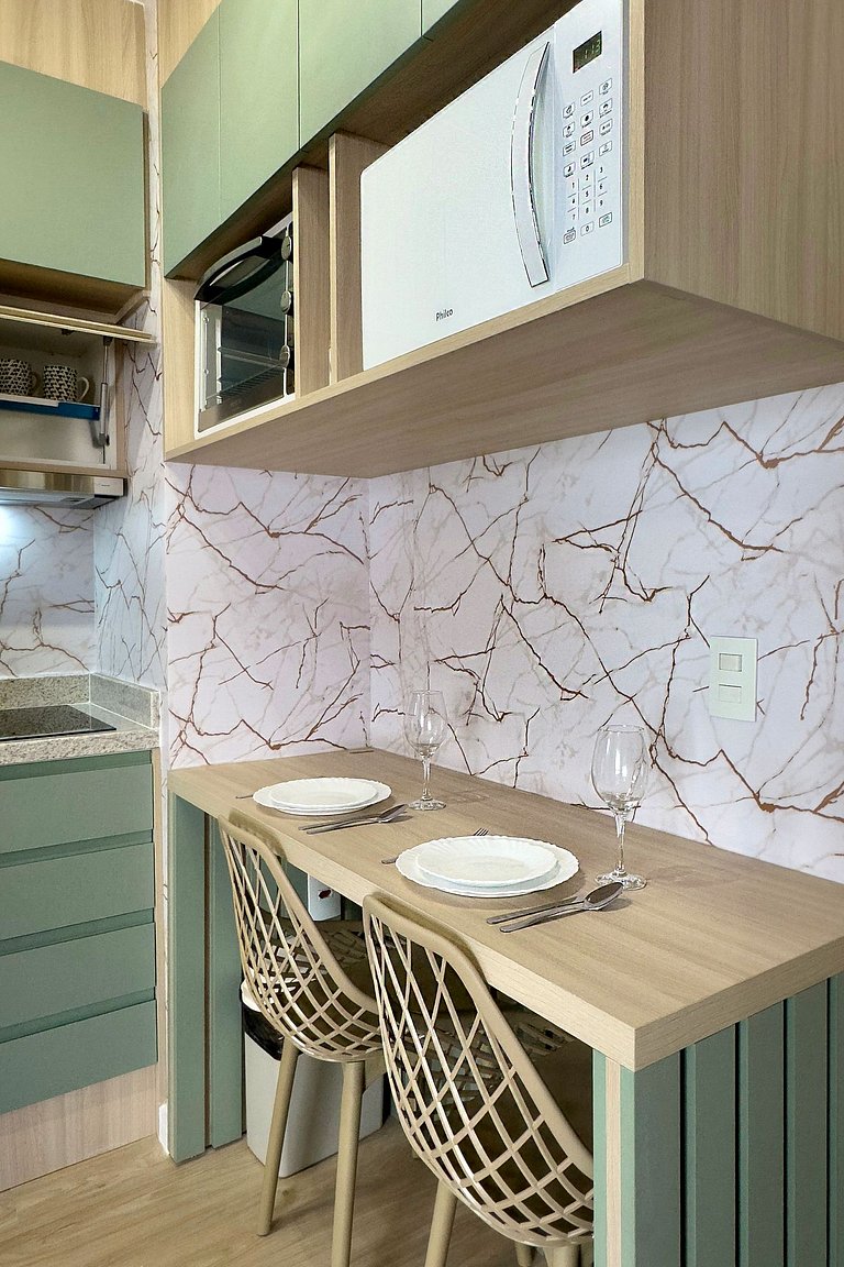 Studio Moderno e Sofisticado em Perdizes