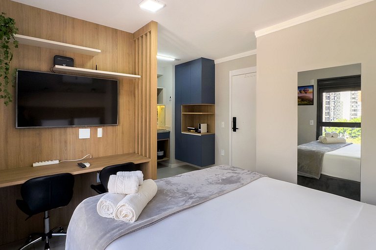 Studio Moderno ao Lado do Allianz Parque