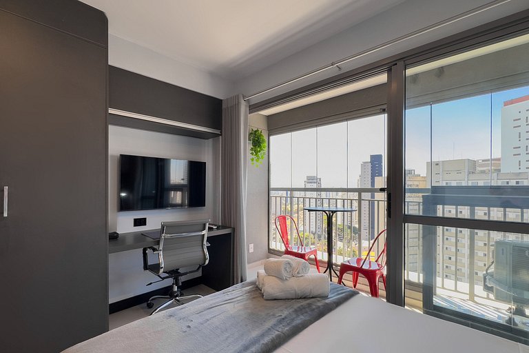 Studio moderno no coração da Vila Madalena