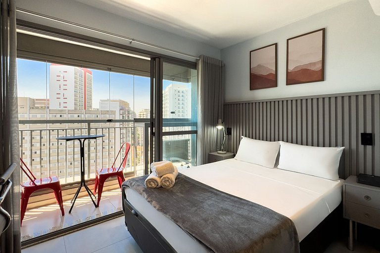 Studio moderno no coração da Vila Madalena