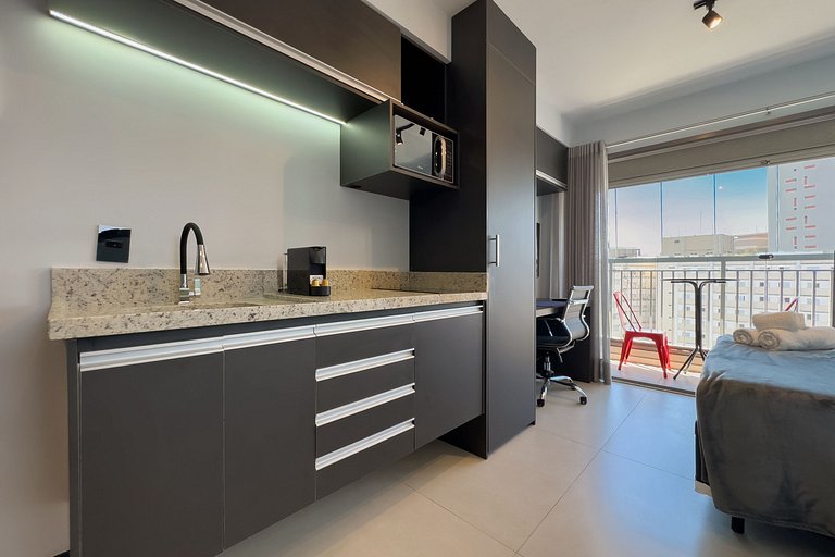 Studio moderno no coração da Vila Madalena