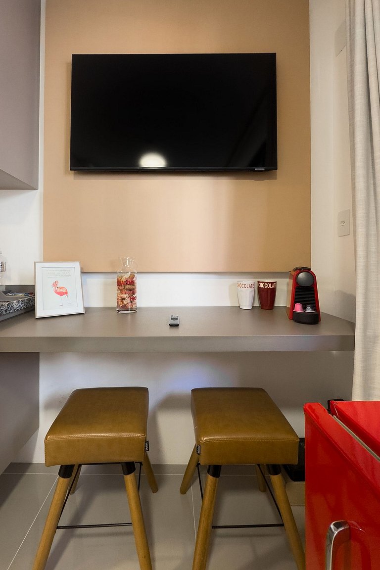 Studio no coração do Jardins