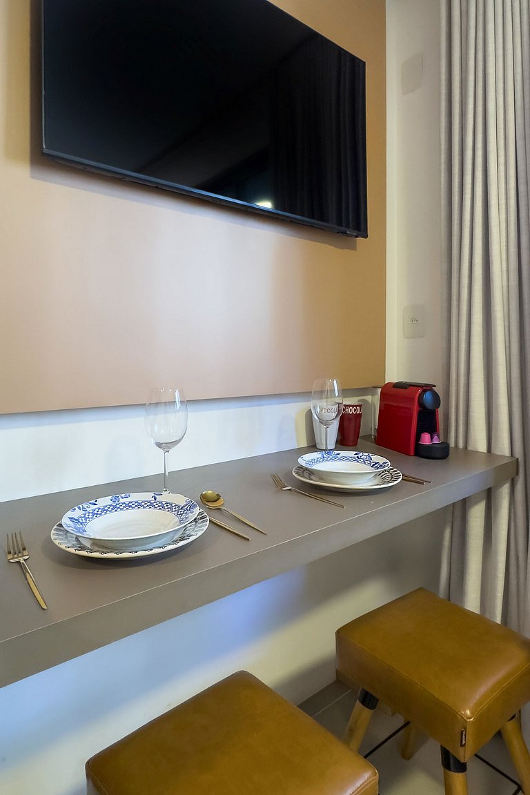 Studio no coração do Jardins