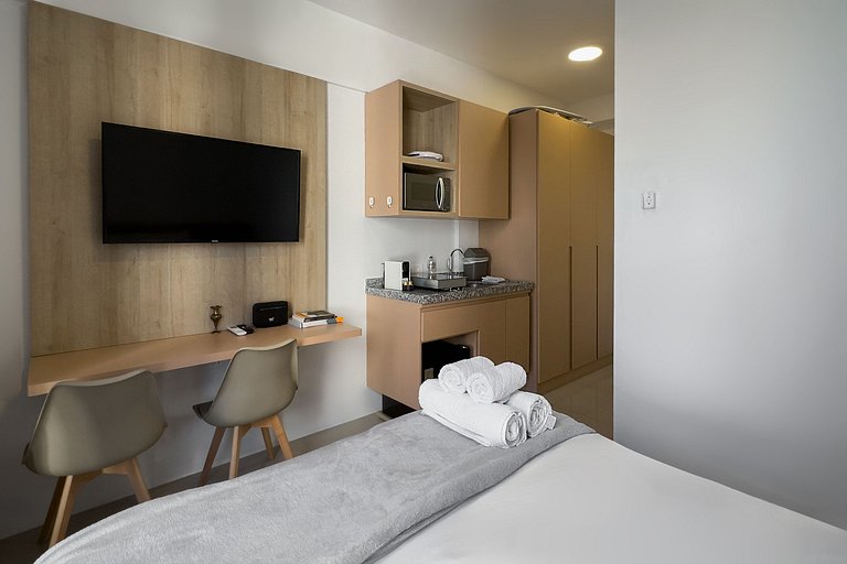 Studio Moderno com Vista na Vila Mariana