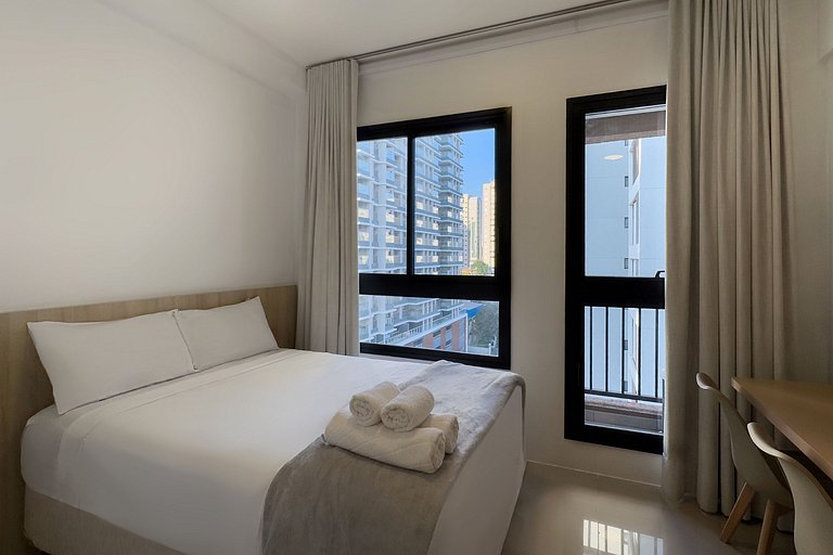 Studio Moderno com Vista na Vila Mariana