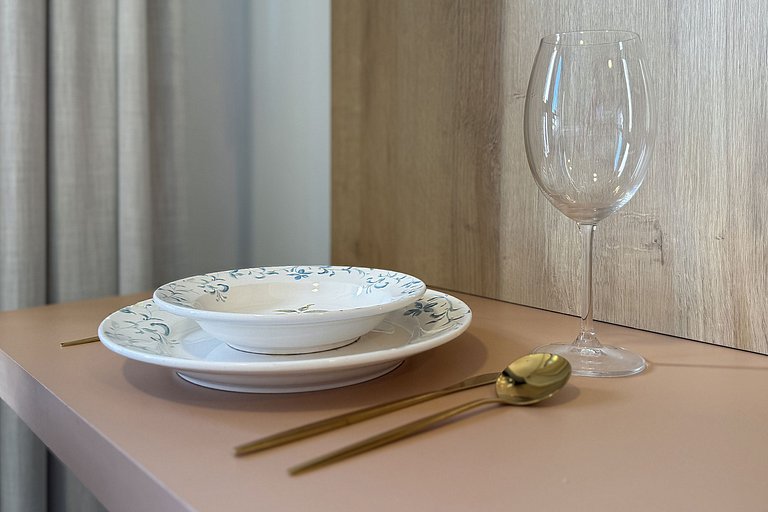 Studio Moderno com Vista na Vila Mariana