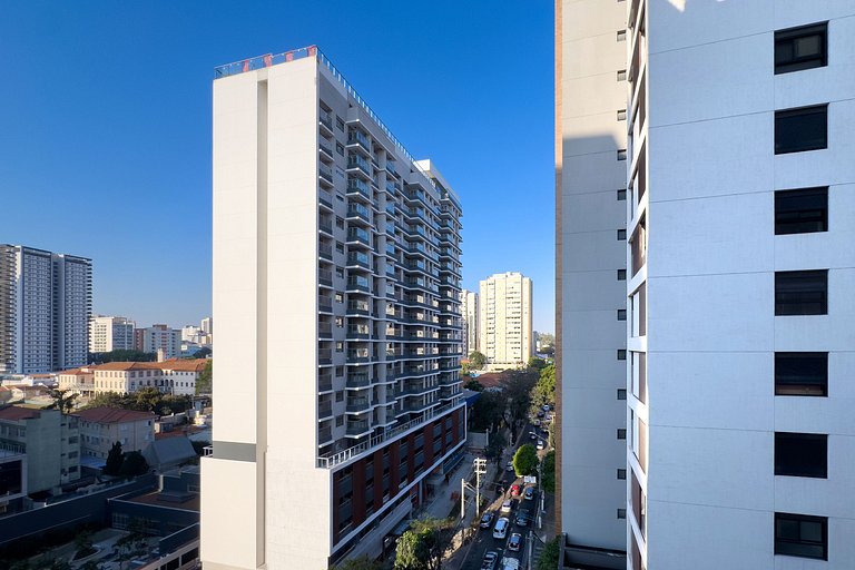 Studio Moderno com Vista na Vila Mariana