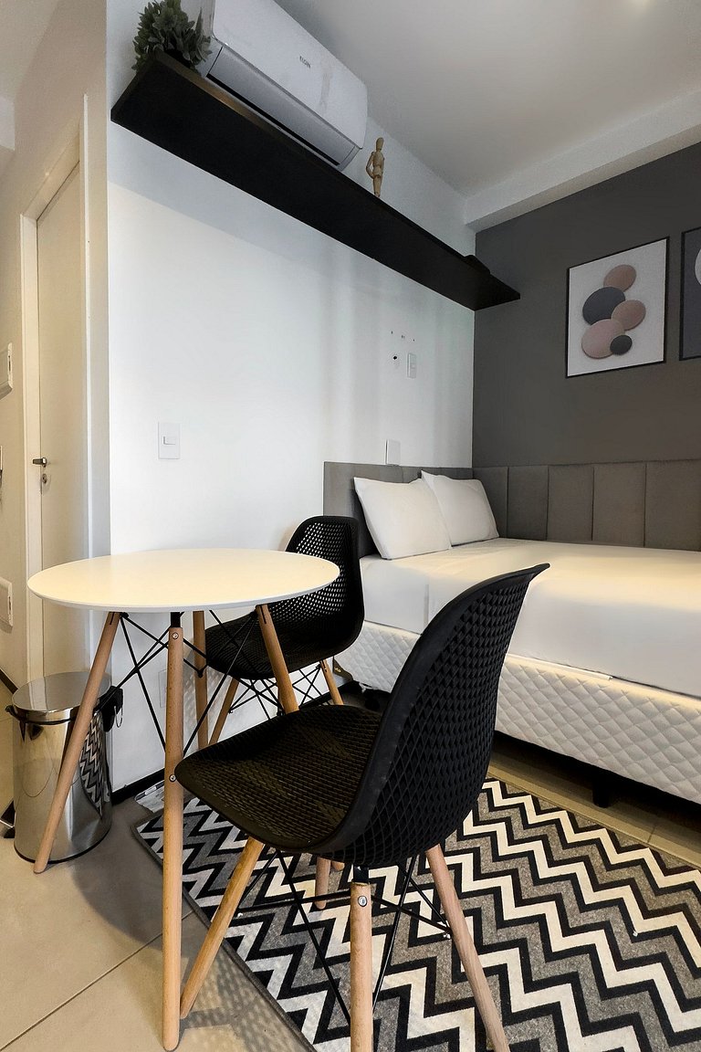 Studio no coração da Vila Mariana e Ibirapuera