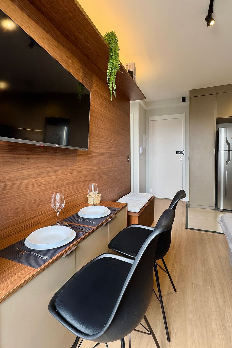 Apartamento moderno em Moema com lazer completo