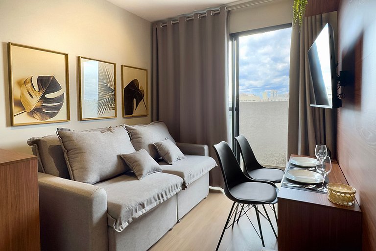 Apartamento moderno em Moema com lazer completo