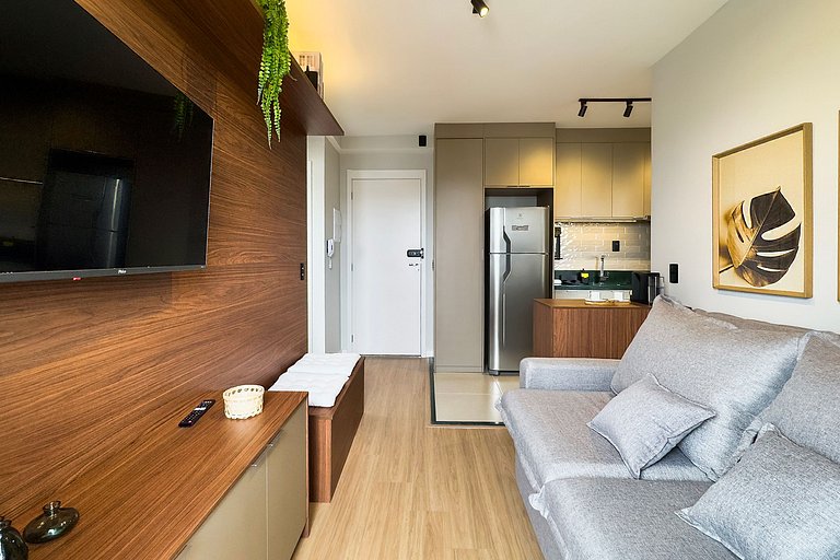Apartamento moderno em Moema com lazer completo