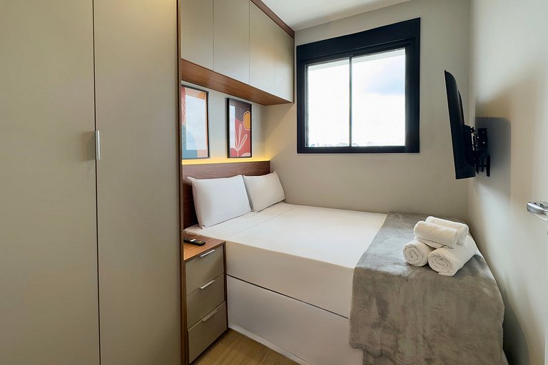 Apartamento moderno em Moema com lazer completo