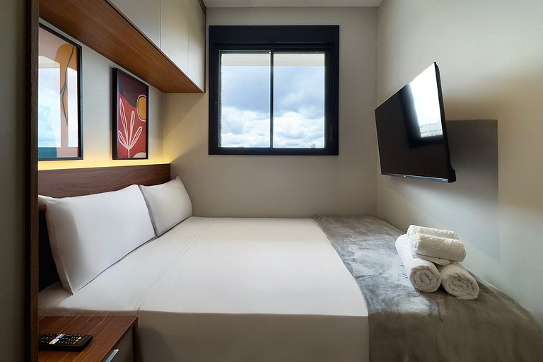Apartamento moderno em Moema com lazer completo
