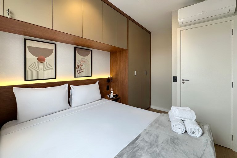 Apartamento moderno em Moema com lazer completo
