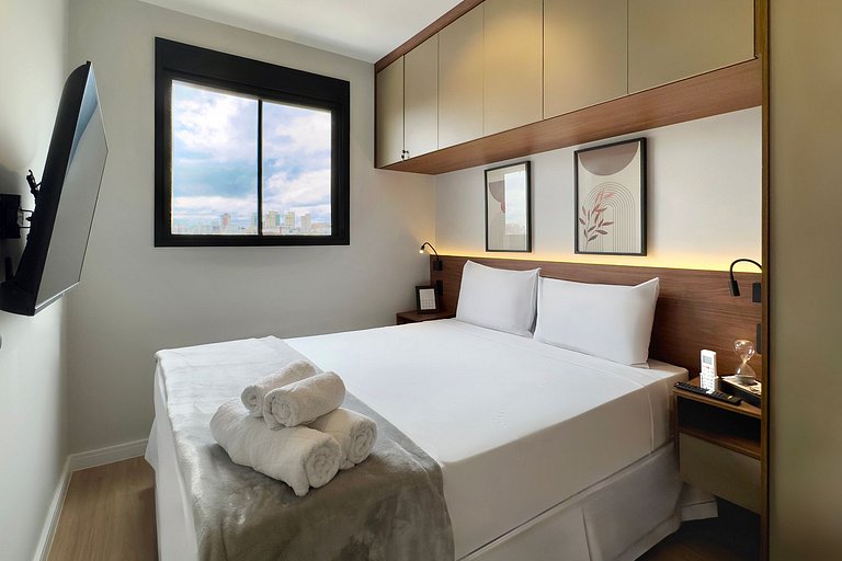 Apartamento moderno em Moema com lazer completo