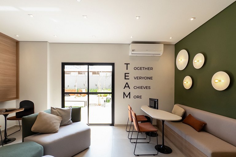 Apartamento moderno em Moema com lazer completo