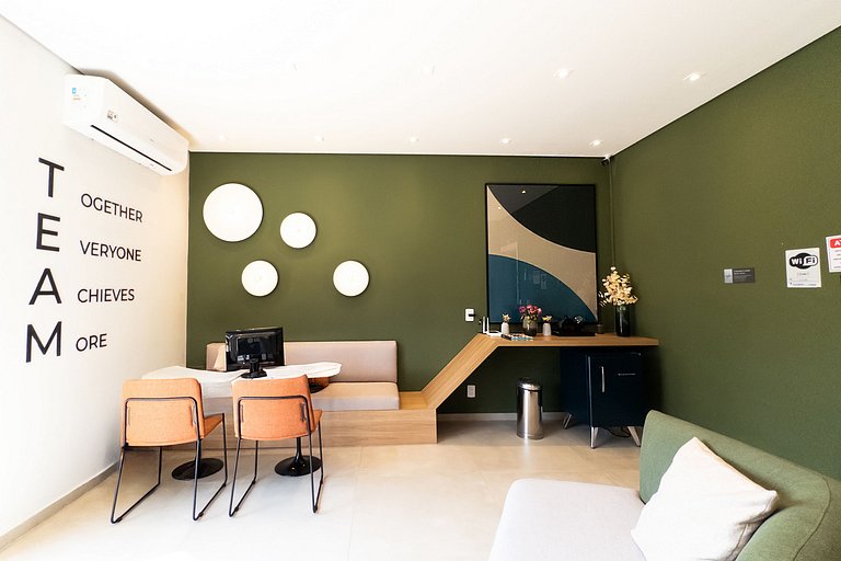 Apartamento moderno em Moema com lazer completo
