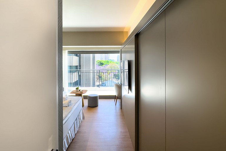 Studio Sofisticado Próximo à Av Ibirapuera