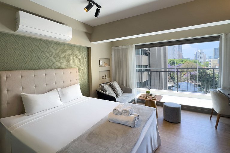 Studio Sofisticado Próximo à Av Ibirapuera