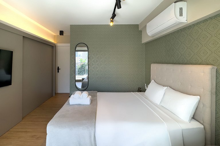 Studio Sofisticado Próximo à Av Ibirapuera