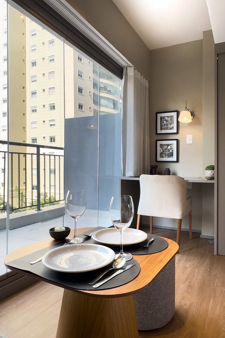 Studio Sofisticado Próximo à Av Ibirapuera