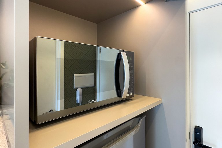 Aconchegante Studio de Alto Padrão em Moema