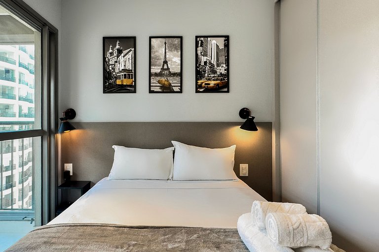 Studio Sofisticado Próximo à Av Ibirapuera