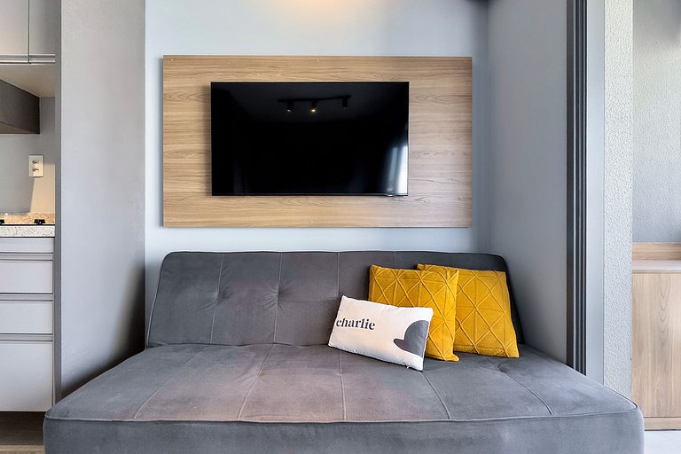 Studio Sofisticado Próximo à Av Ibirapuera