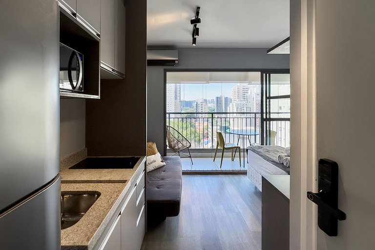 Studio Sofisticado Próximo à Av Ibirapuera