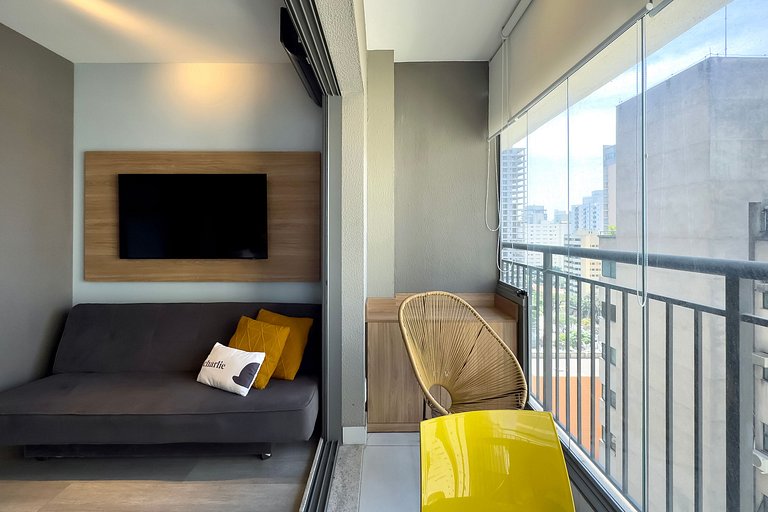 Studio Sofisticado Próximo à Av Ibirapuera