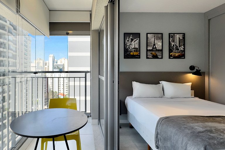 Studio Sofisticado Próximo à Av Ibirapuera