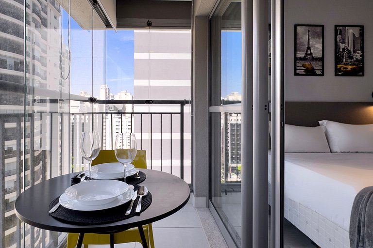 Studio Sofisticado Próximo à Av Ibirapuera