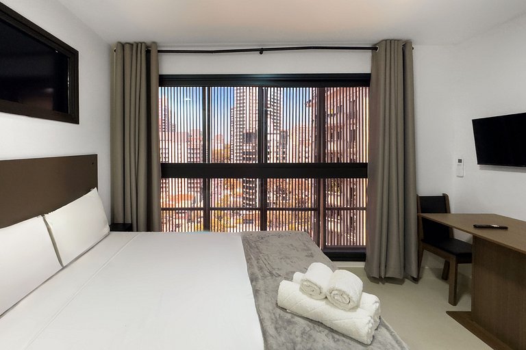Studio bem localizado e próximo ao Ibiraquera