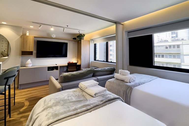 Apartamento Aconchego no Itaim Bibi