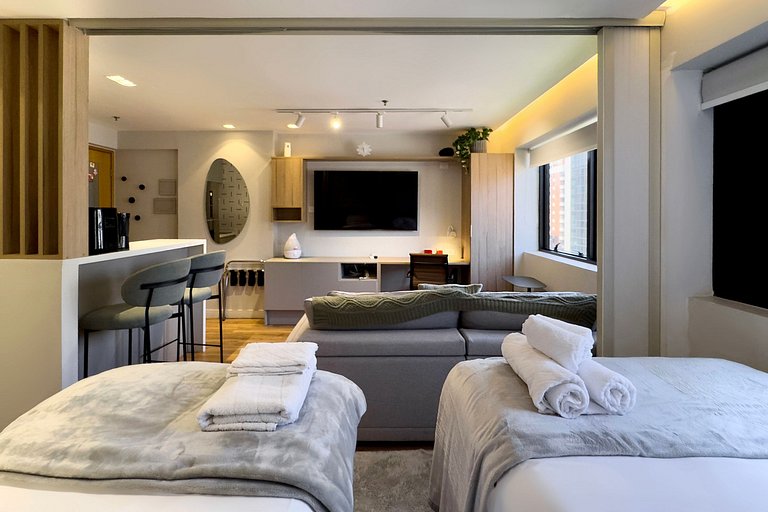 Apartamento Aconchego no Itaim Bibi