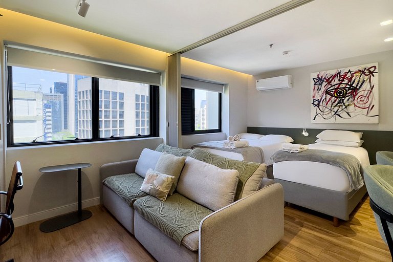 Apartamento Aconchego no Itaim Bibi