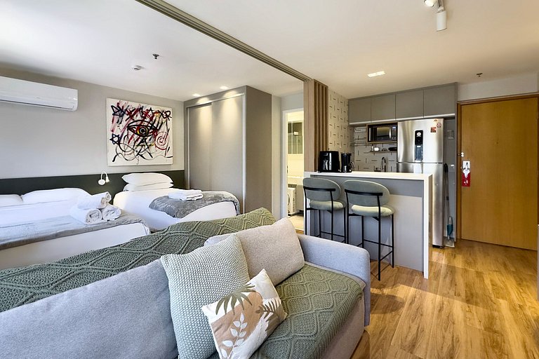 Apartamento Aconchego no Itaim Bibi