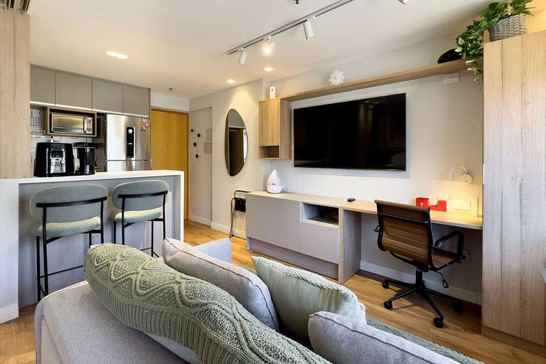 Apartamento Aconchego no Itaim Bibi