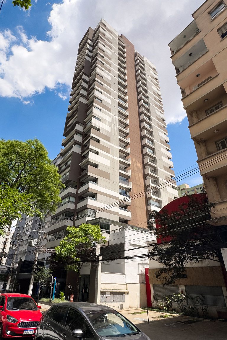 Studio Prox ao metro no Paraíso