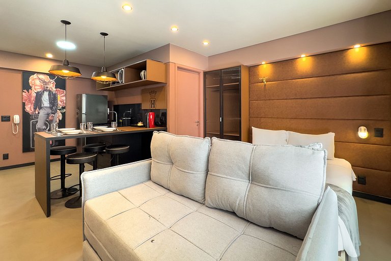 Studio Bem localizado na Republica