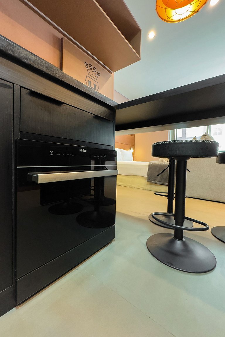 Studio Bem localizado na Republica